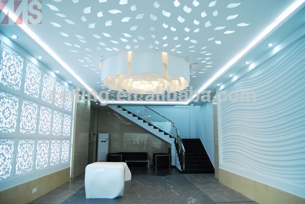 Customize GRG wall panel & hollow out wall panel & decorative wall panel for building material made in Guangzhou