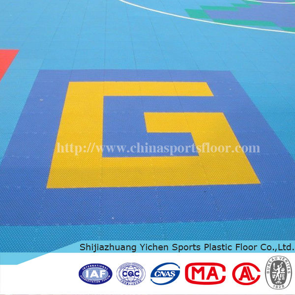 Outdoor high quality pp interlocking floor price