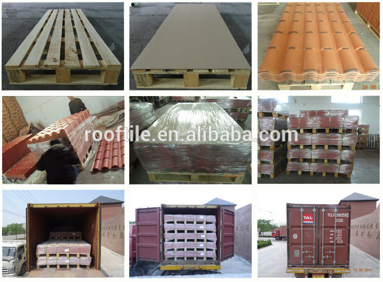 ASA synthetic resin tile roofing