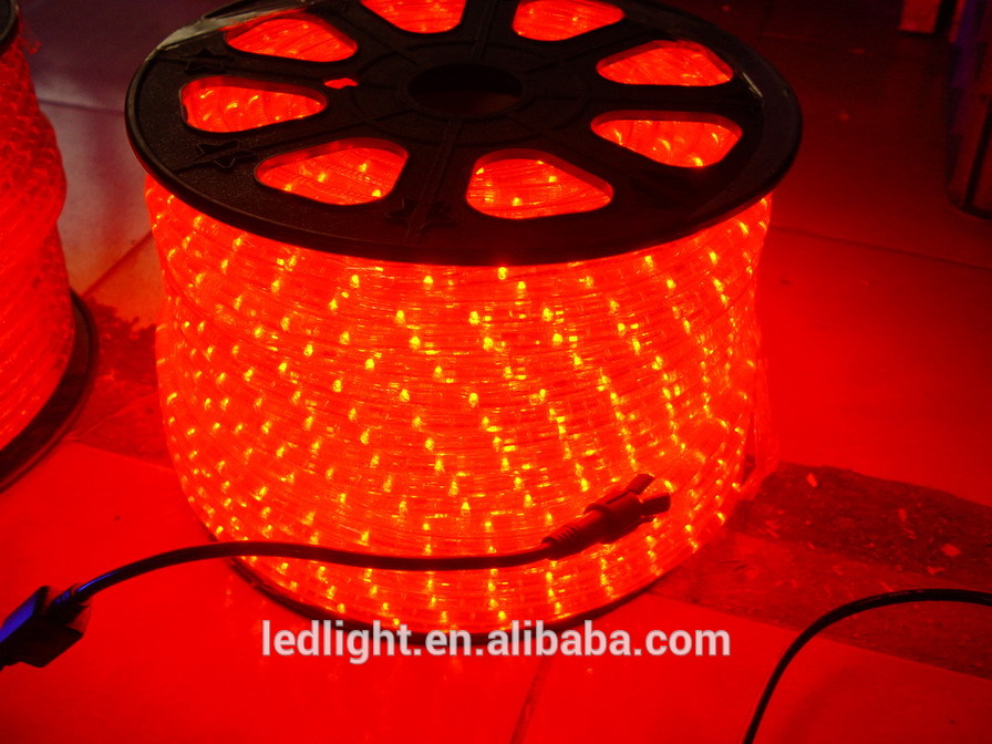 2018 hot sales factory made Christmas X'mas  light led RGB rope light for building decoration