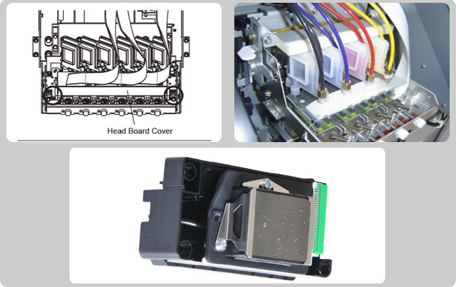 Ep son DX4 / DX5 Printhead Big Damper with Double Internal Metallic Filter