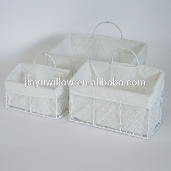 Small wholesale wire baskets wire bread baskets stainless steel wire mesh baskets