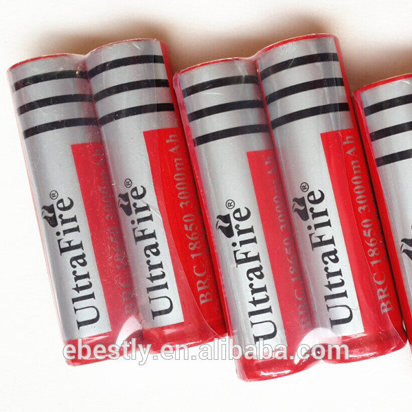 Wholesale low MOQ 18650 rechargeable battery for led light