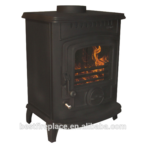 Classic Cast Iron Stove, Wood Burning Stove, Log Burner