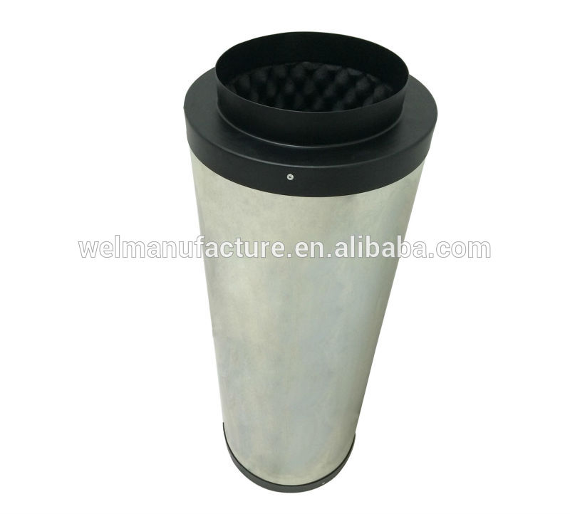 Hydroponic air duct silencer,inline fan silencer