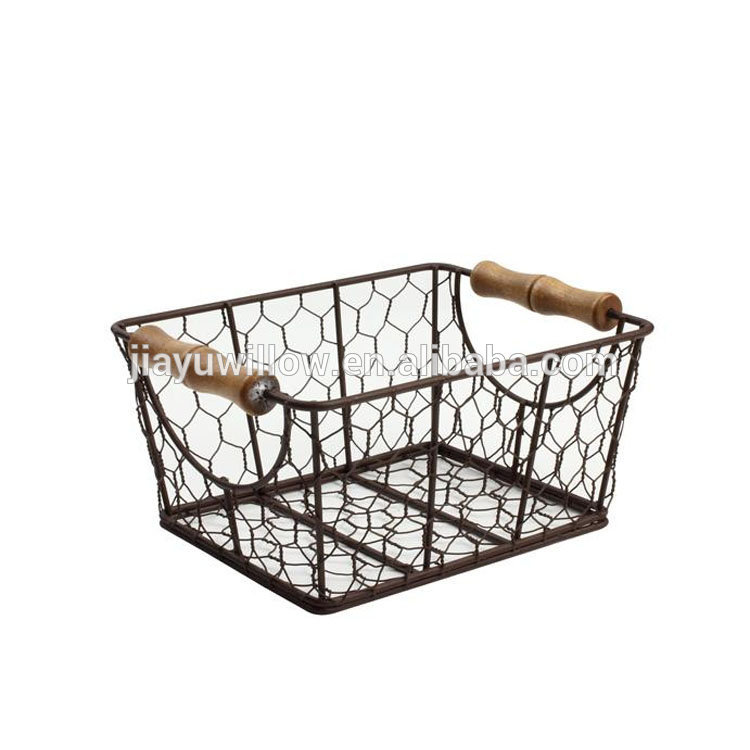 Small wholesale wire baskets wire bread baskets stainless steel wire mesh baskets