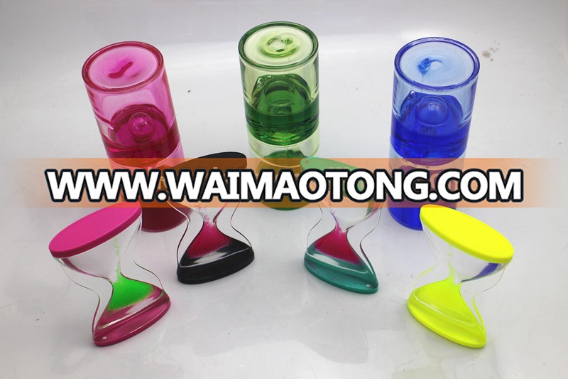 Home decoration cheap colorful sandtimer hourglasses