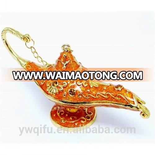 China wholesale aladdin lamp metal trinket box