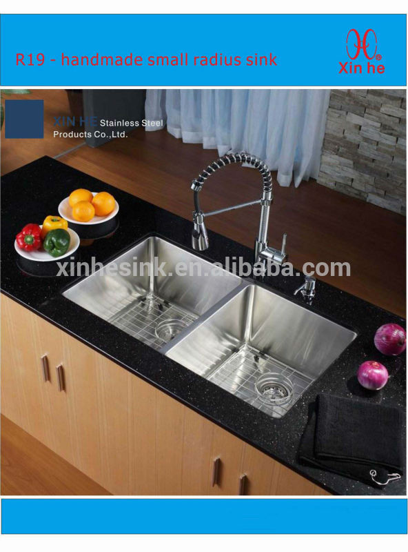 Stainless Steel 304 Double Bowl Kitchen Sinks