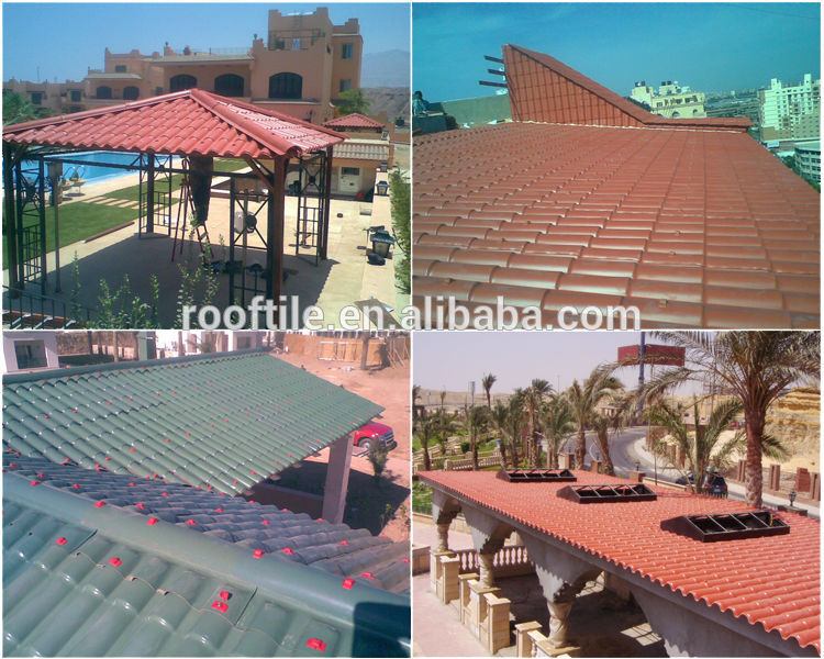 ASA synthetic resin tile roofing