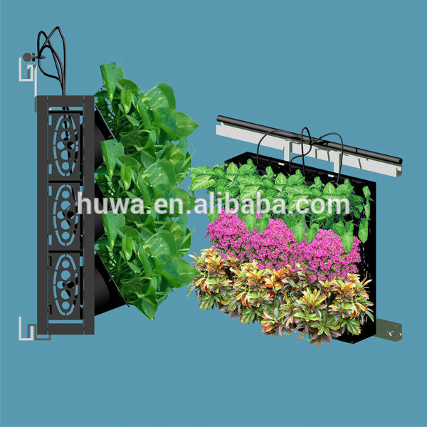 hot sale vertical garden modules indoor and outdoor living planting green wall garden vertical green wall tank