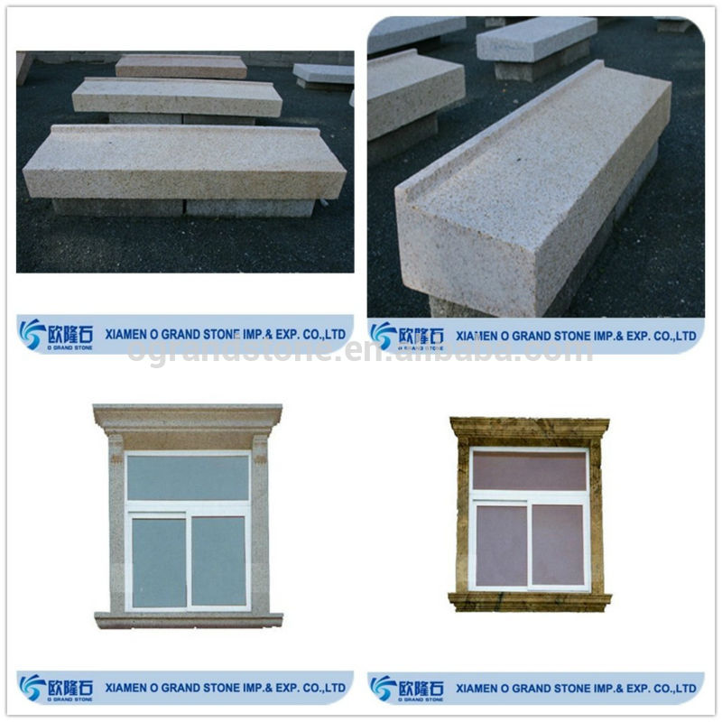 decorative exterior limestone stone marble window sill