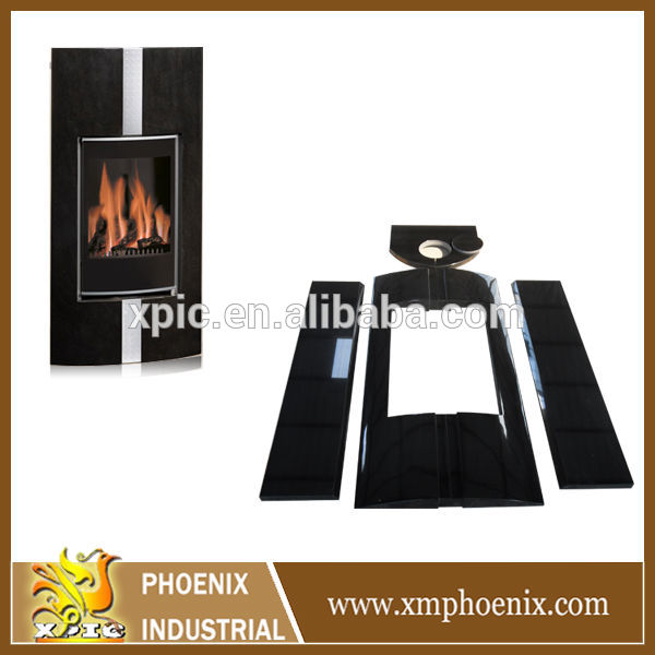 customized stone surround decorative custom wood stove