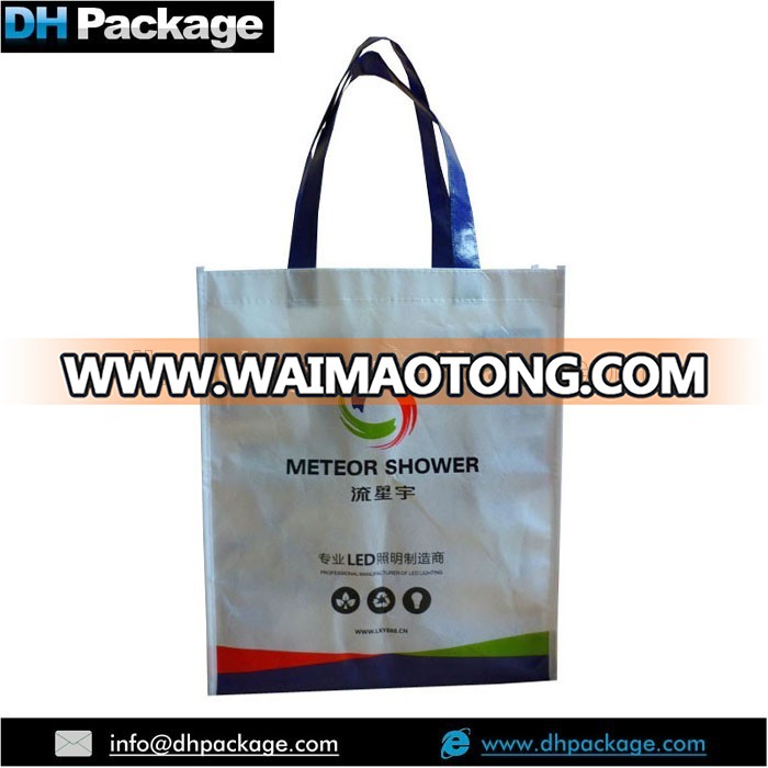 Promotional Laminated Non-woven Bag Small Shopper PPNW Totes