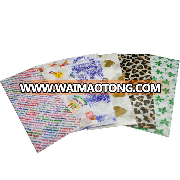 Custom Logo Printed 17gsm Tissue Wrapping Paper