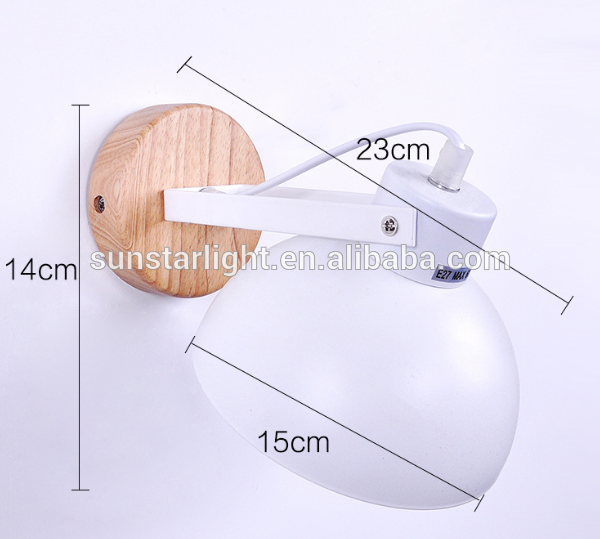 Simple Bedroom Bedside Lamp Hotel Wall Lamps