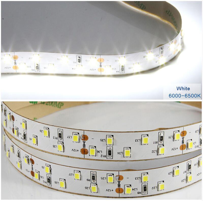 Cold Warm Pure White Waterproof flexible led strip lights 2835 ip65 led 24v