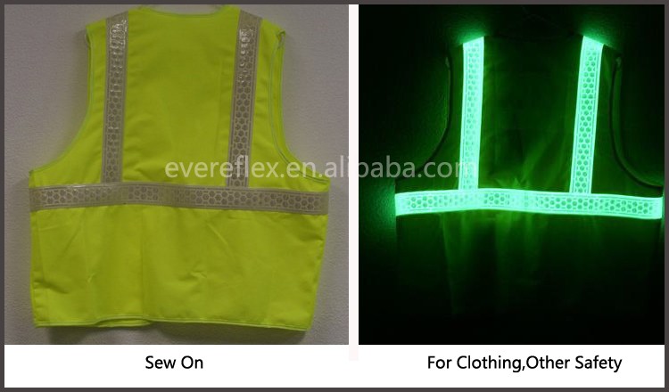 Glow In the Dark and Reflective Tape 3M for Garments