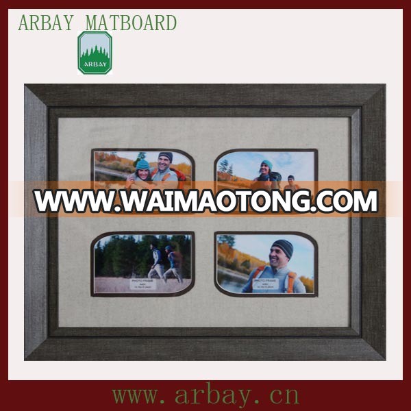 wholesale cream core multi openings mat board matboard mountboard for graduation photos