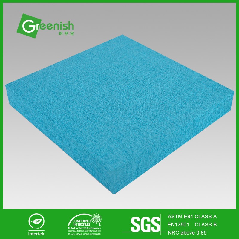 Decorative polyester felt fabric felt covered panels