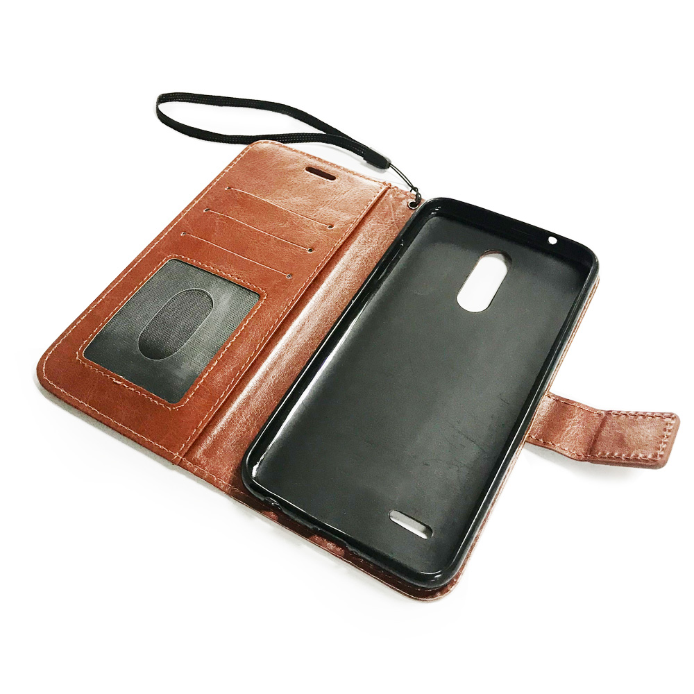 PU Leather Flip Case For OPPO A7N Case