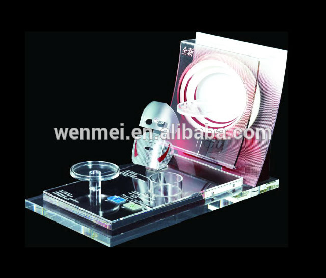 2018 Hot Sales High Quality Clear Acrylic Cosmetic Display Manufacturer of professional custom