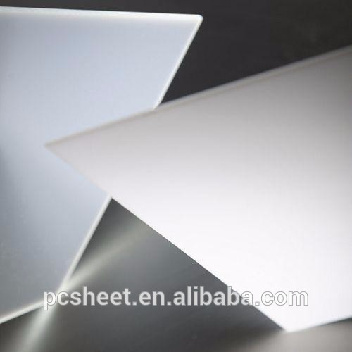 Competitive price opal light diffusing pc sheet for advertising lamp box