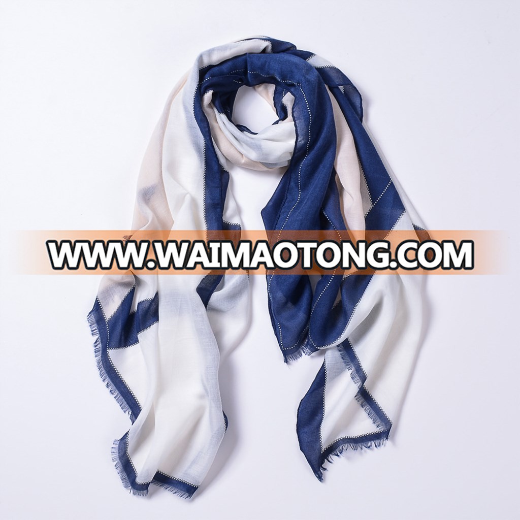 New Arrival Sheepskin cashmere multicolored rhombus short-sleeved printing spring and summer scarf fashion wild scarf