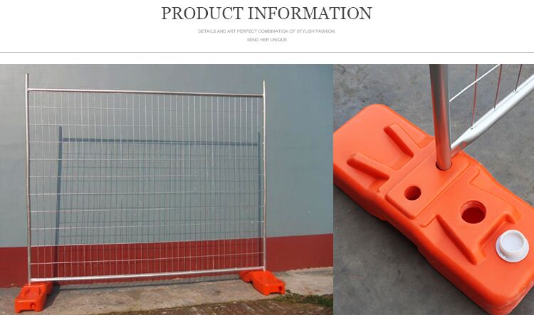 High quality Galvanized welded temporary fences Australia temporary fence panel stands