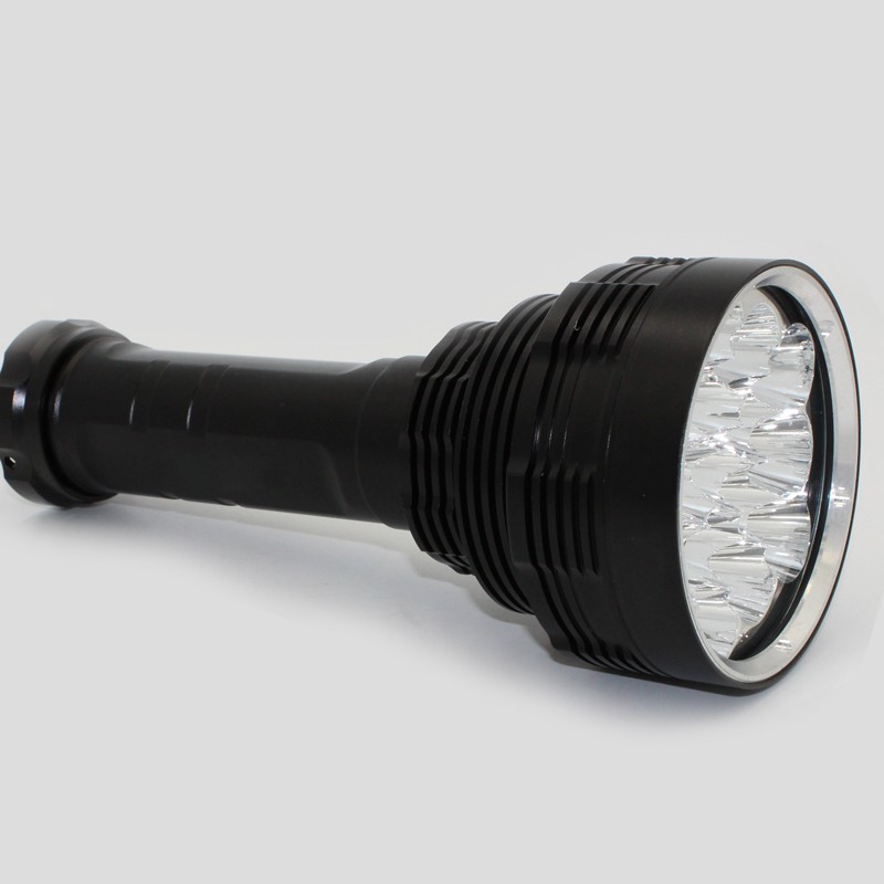 The Most powerful lantern 16 * XML-T6 LED 18000LM rechargeable led torch light Camping light with 6*18650 batteries