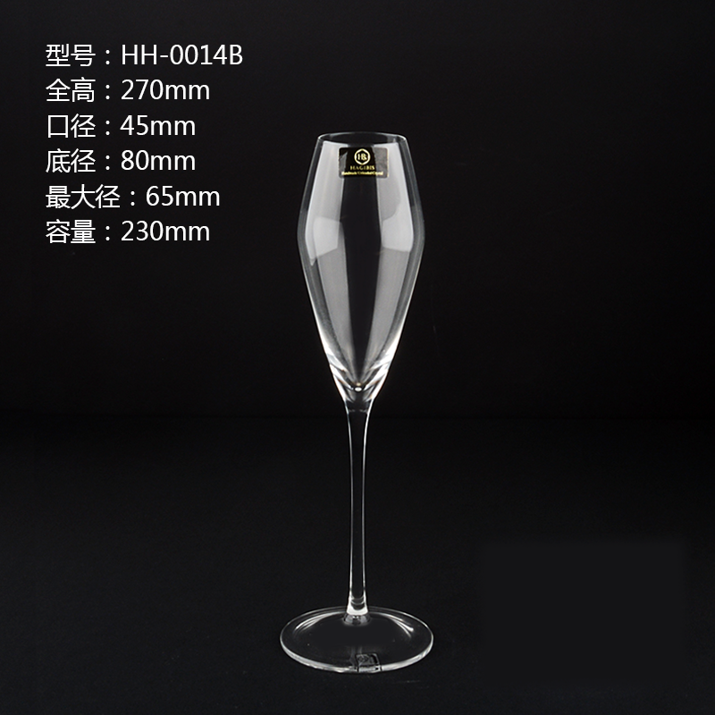 High Quality Sexy Champagne Flute Thin Stem Champagne Glass Crystal White Wine Glass