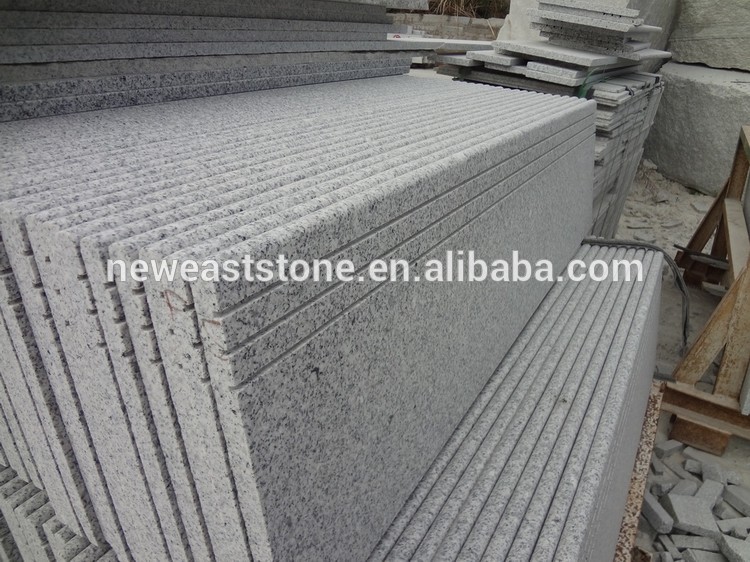 China grey granite outdoor step covering tile