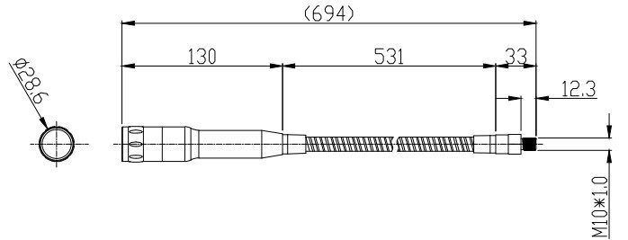 ONN-M10A High Quality LED Spotlight for CNC Machine