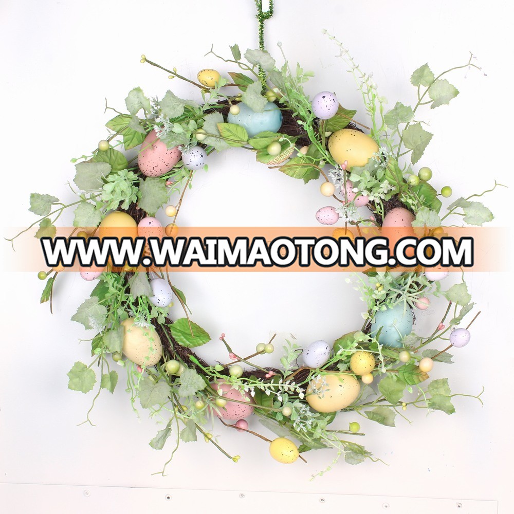 hot selling easter egg wreath decorations