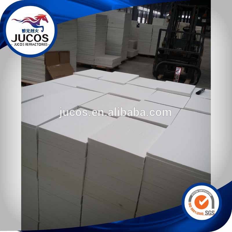 High strength durable ceramic fiber board for wood stoves