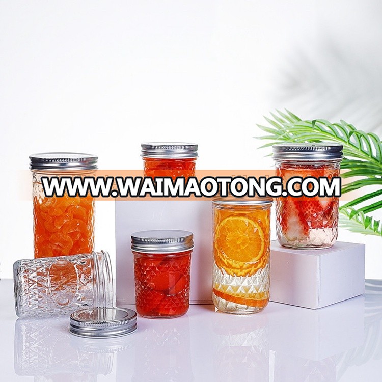 Wide Mouth Round Mason Jar Glass Wholesale