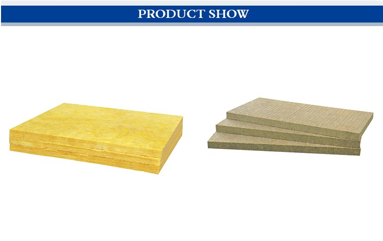 Exterior Wall Heat resistant soundproof thermal Insulation Rockwool fireproof insulation Board for air and duck