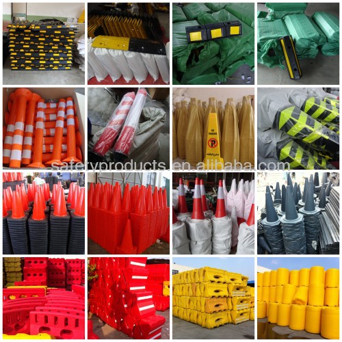 PE Reflective Removable Parking Traffic Warning bollards