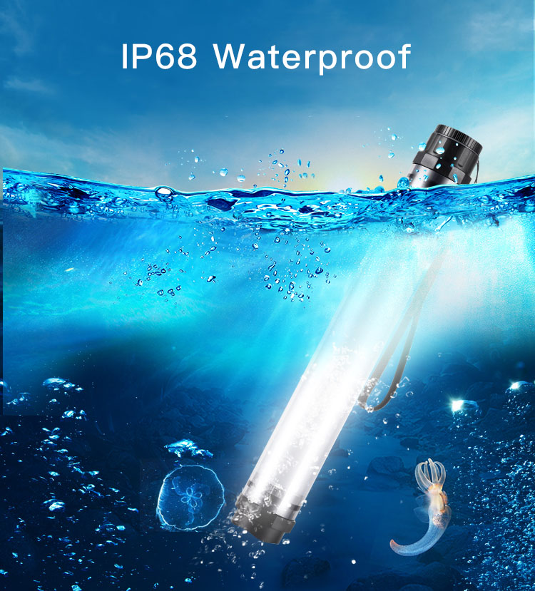 Outdoor Lighting Waterproof IPX8 Mosquito Repellent Multifunctional 18650 Li-ion Battery LED Camping Lantern Flashlight