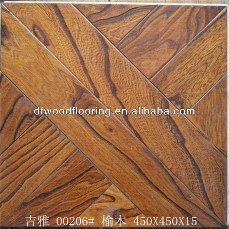 Straight Crown Natural Oak Multilayer Engineered Parquet Wood Flooring