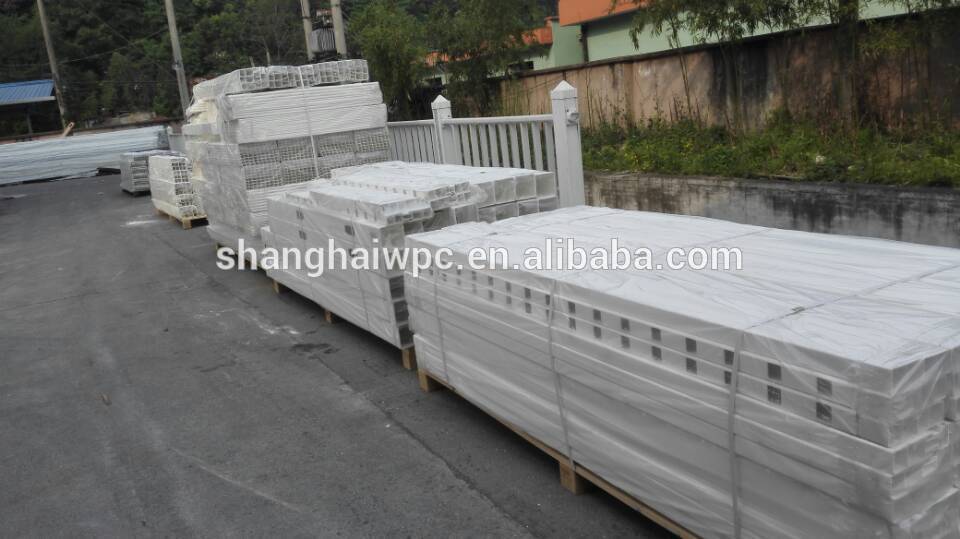 PVC privacy fencing plastic fences with top picket