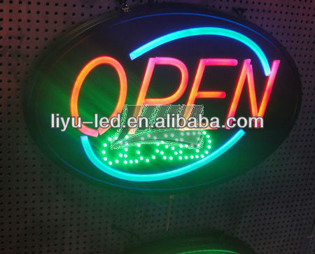 outdoor advertising led neon sign