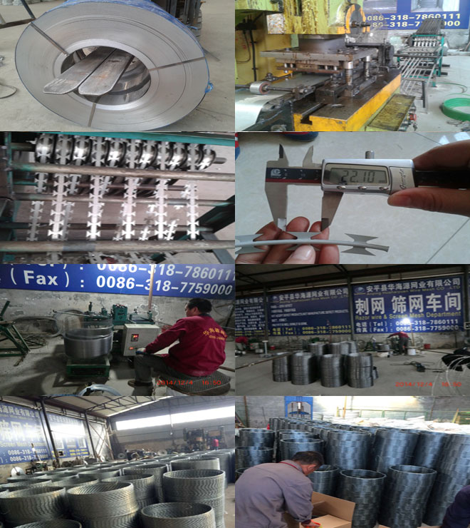 Supply contemporary cheap price high quality crossed razor barbed wire