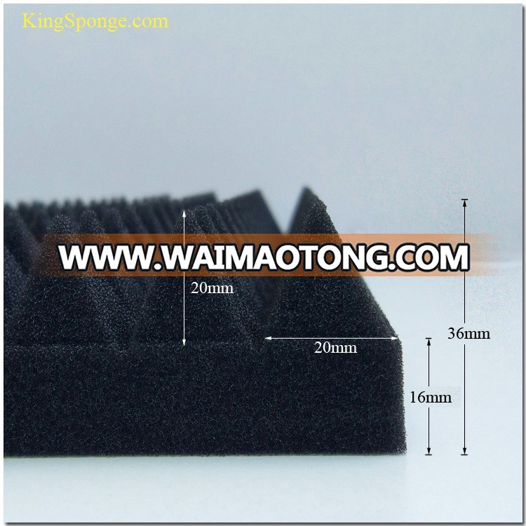 Little pyramid acoustic foam panels music recording studio foam polyester soundproof acoustic foam