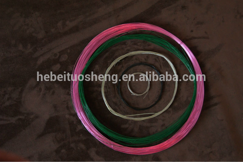 2mm craft color aluminum wire,aluminum colored wires,Coated aluminum wire