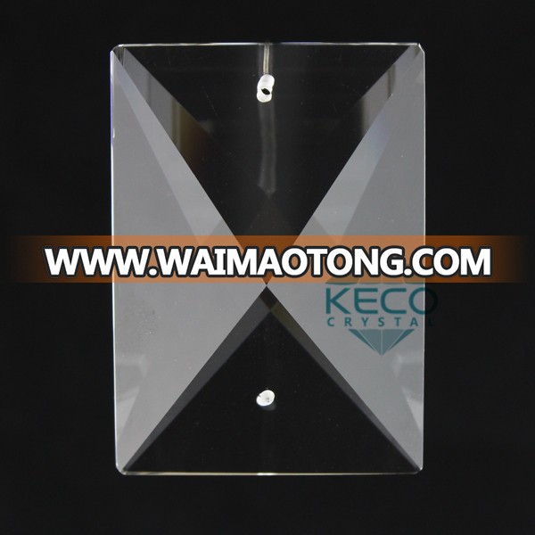 K9 crystal triangular prism, keco crystal is work on good quality chandelier parts in China