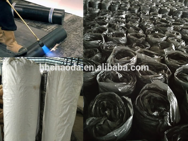 SBS styrene butadiene styrene asphalt roll for roofing