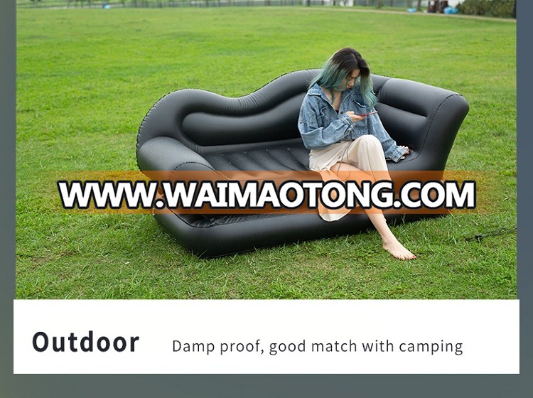 Wholesale folding inflatable 5 in 1 air sofa bed