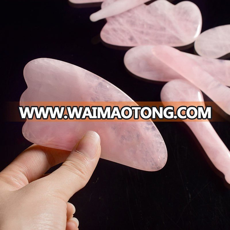 Wholesale natural crystal body massager Gua Sha Tool for sale