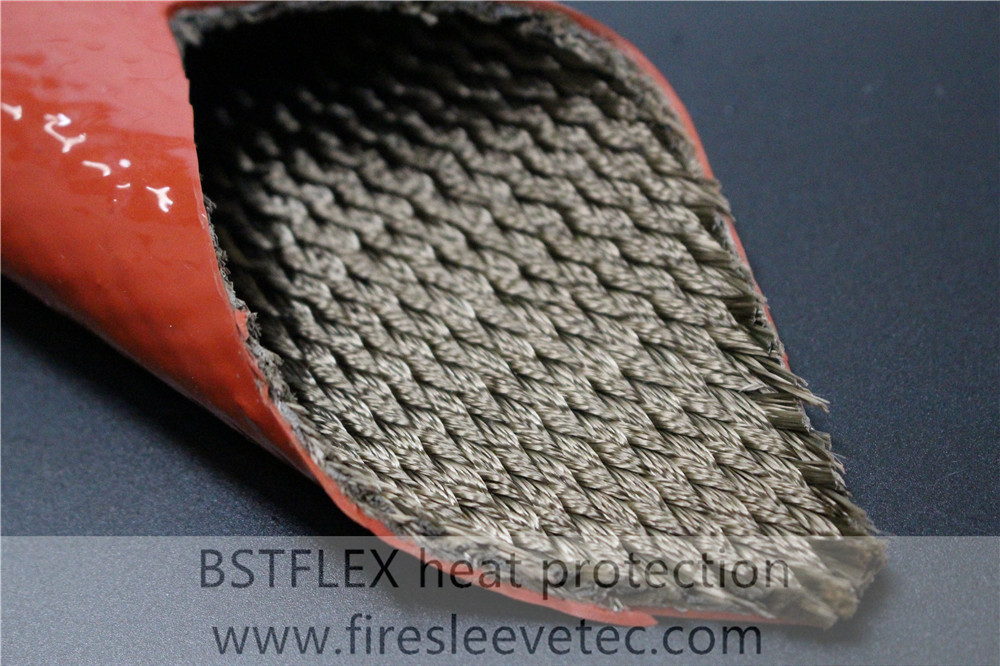 Glass Fibre Sleeving Treated With Silicone